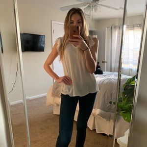 White blouse. Size S